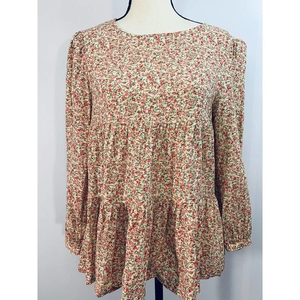 American Eagle Women Viscose Open‎ Back Top Size XS